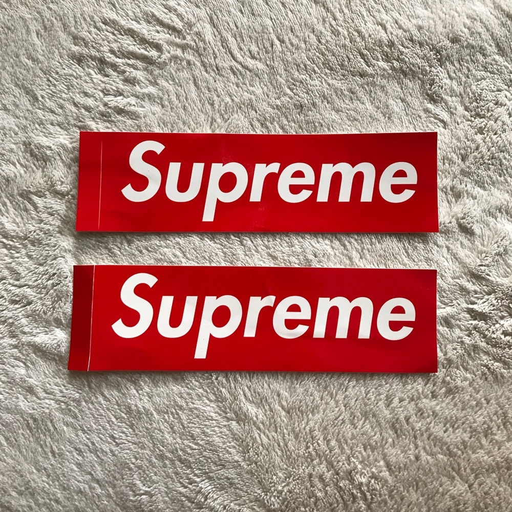 Authentic Supreme Box Logo Sticker